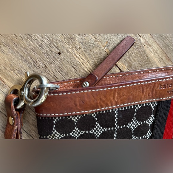 Kate Spade Chrissy Noel Wristlet Chocolate - Picture 10 of 16